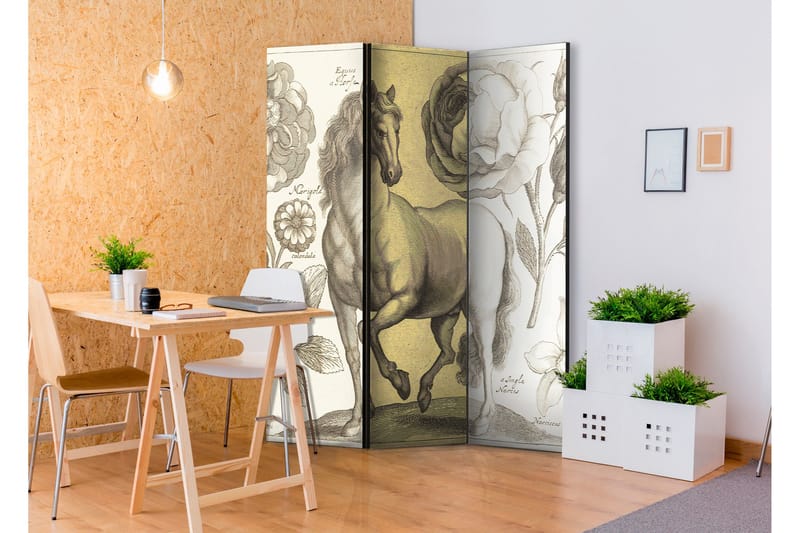 Romdeler Horse 135x172 - Artgeist sp. z o. o. - Innredning - Romdelere - Bretteskjerm