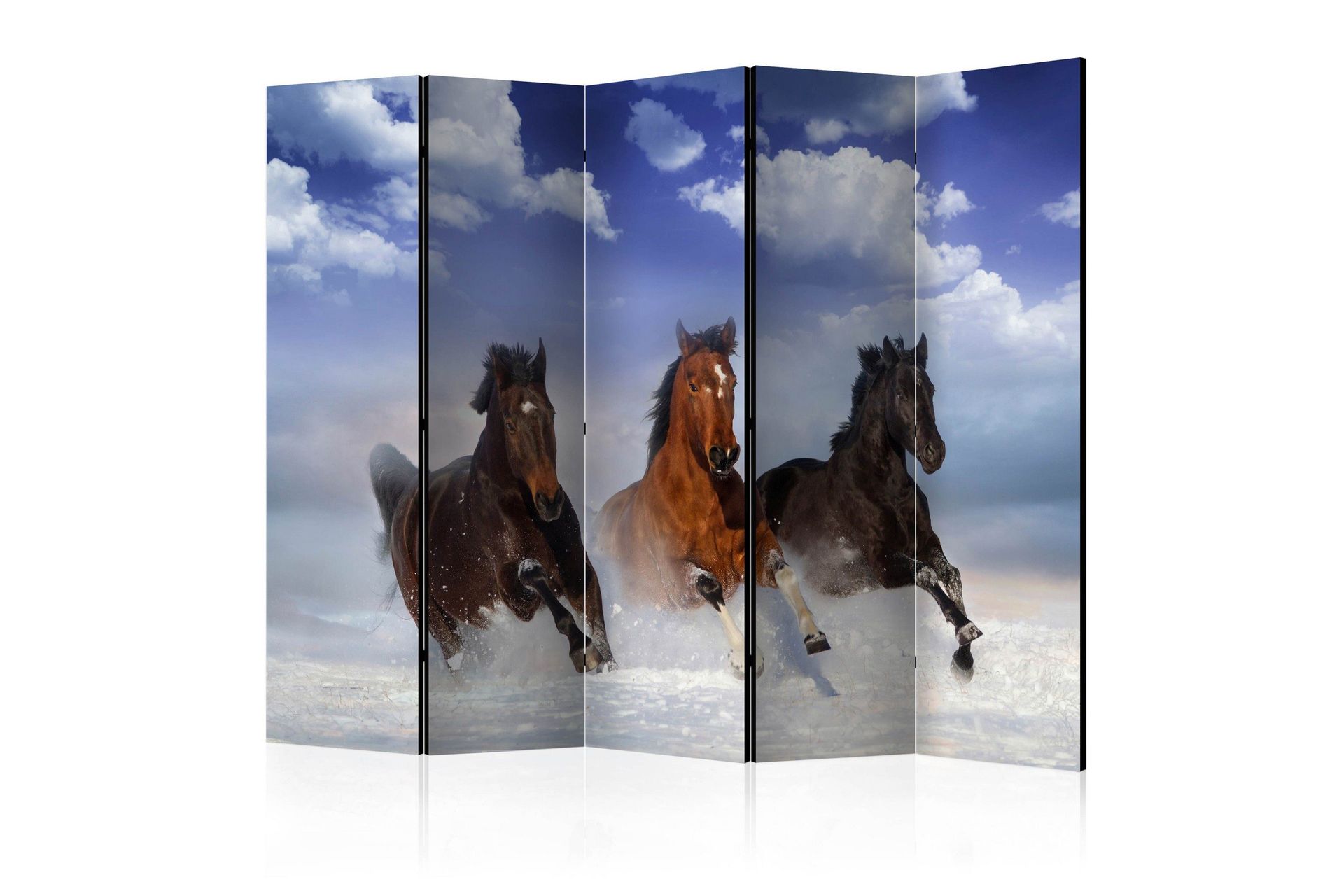Romdeler - Horses in the Snow II 225x172 - Artgeist sp. z o. o.