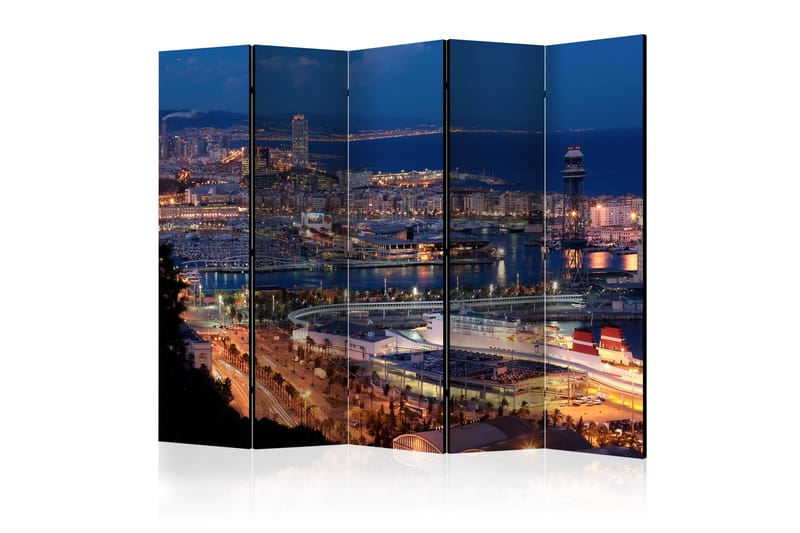 Romdeler Illuminated Barcelona II - Artgeist sp. z o. o. - Innredning - Romdelere - Bretteskjerm