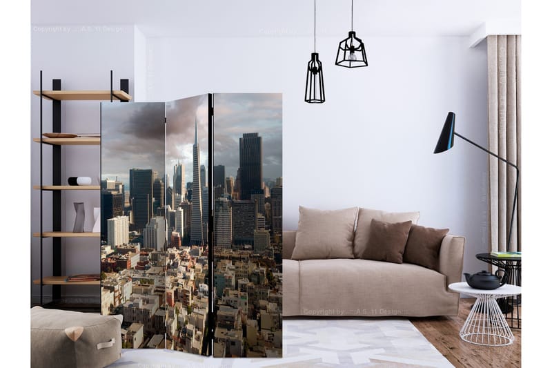 Romdeler -  In the clouds 135x172 - Artgeist sp. z o. o. - Innredning - Romdelere - Bretteskjerm