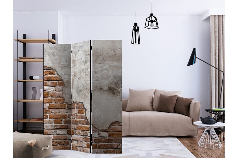 Romdeler - Industriell Duett 135x172 - Artgeist sp. z o. o. - Innredning - Romdelere - Bretteskjerm