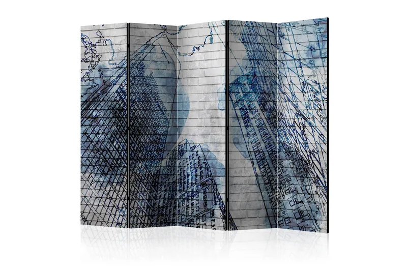 Romdeler - Inky New York II 225x172, Artgeist sp. z o. o.