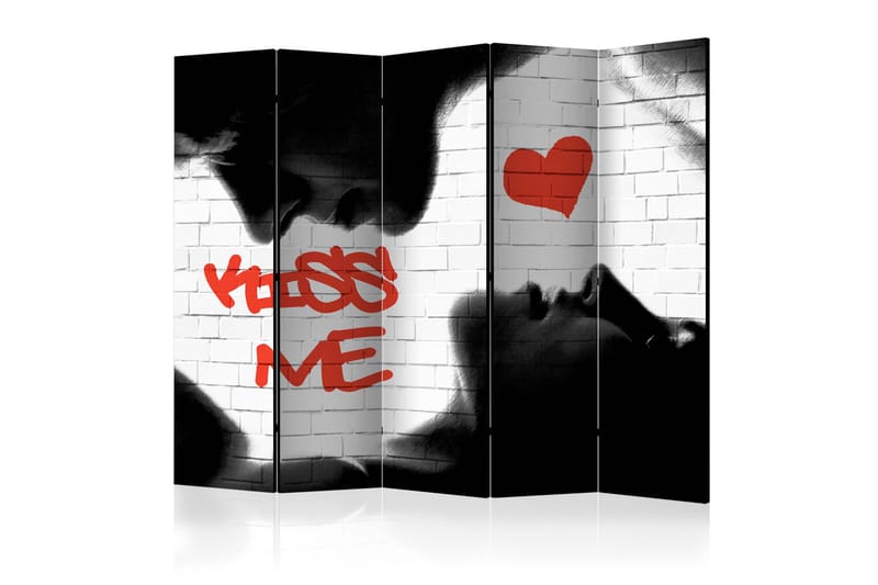 Romdeler - Kiss me II 225x172 - Artgeist sp. z o. o. - Innredning - Romdelere - Bretteskjerm