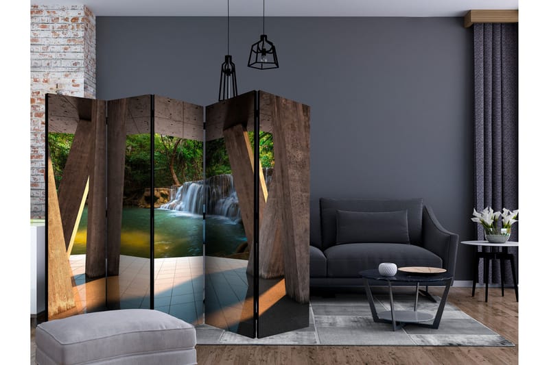 Romdeler - Landscape of Modernity II 225x172 - Artgeist sp. z o. o. - Innredning - Romdelere - Bretteskjerm