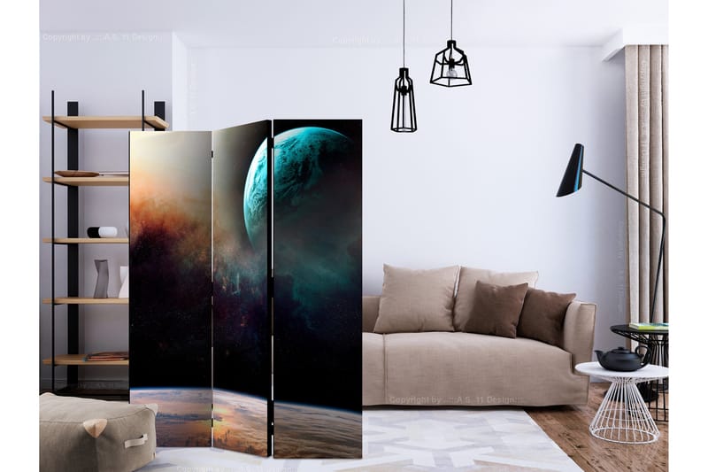 Romdeler Like Being on Another Planet - Artgeist sp. z o. o. - Innredning - Romdelere - Bretteskjerm