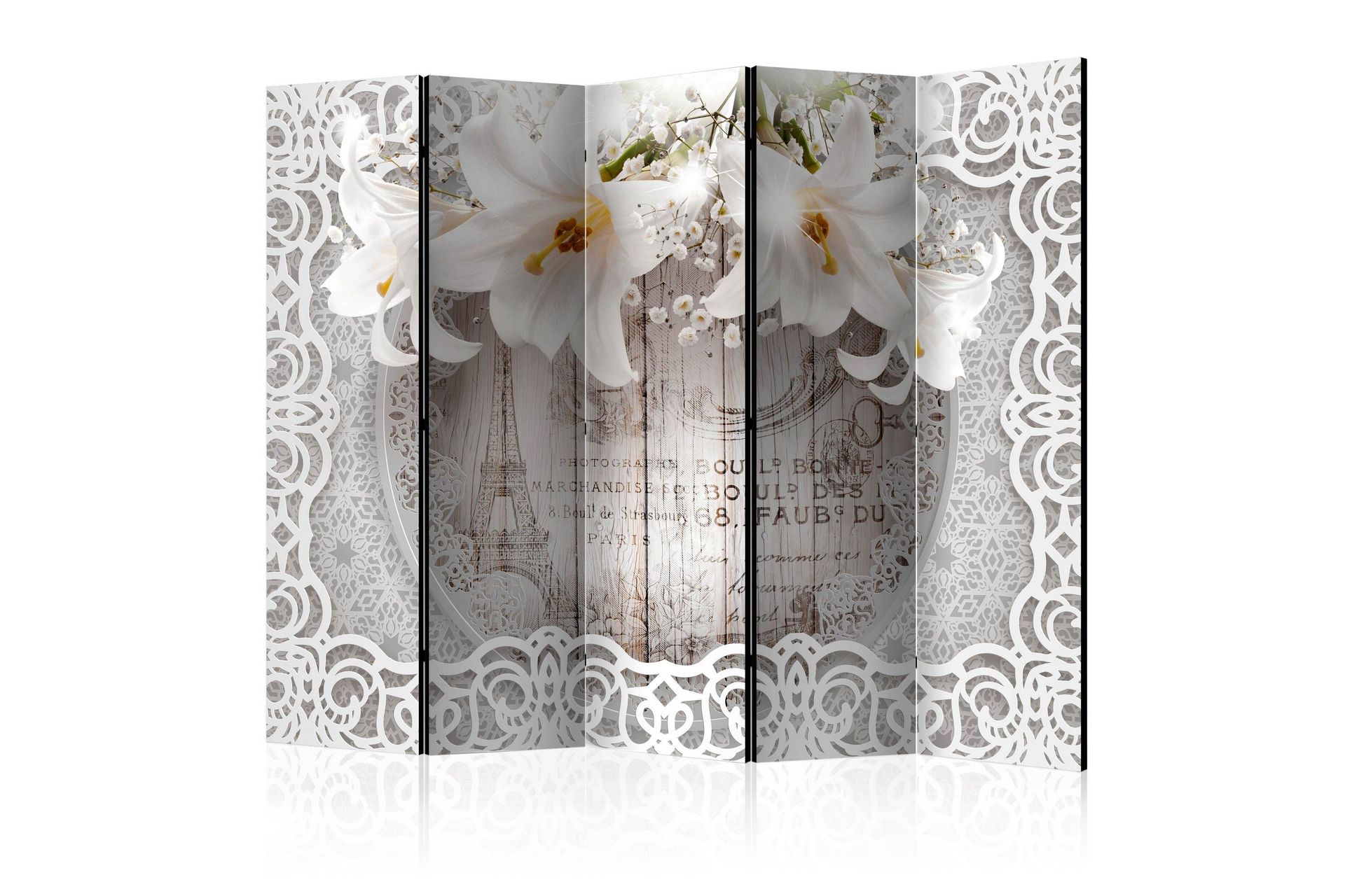 Romdeler Lilies and Quilted Background II - Artgeist sp. z o. o.