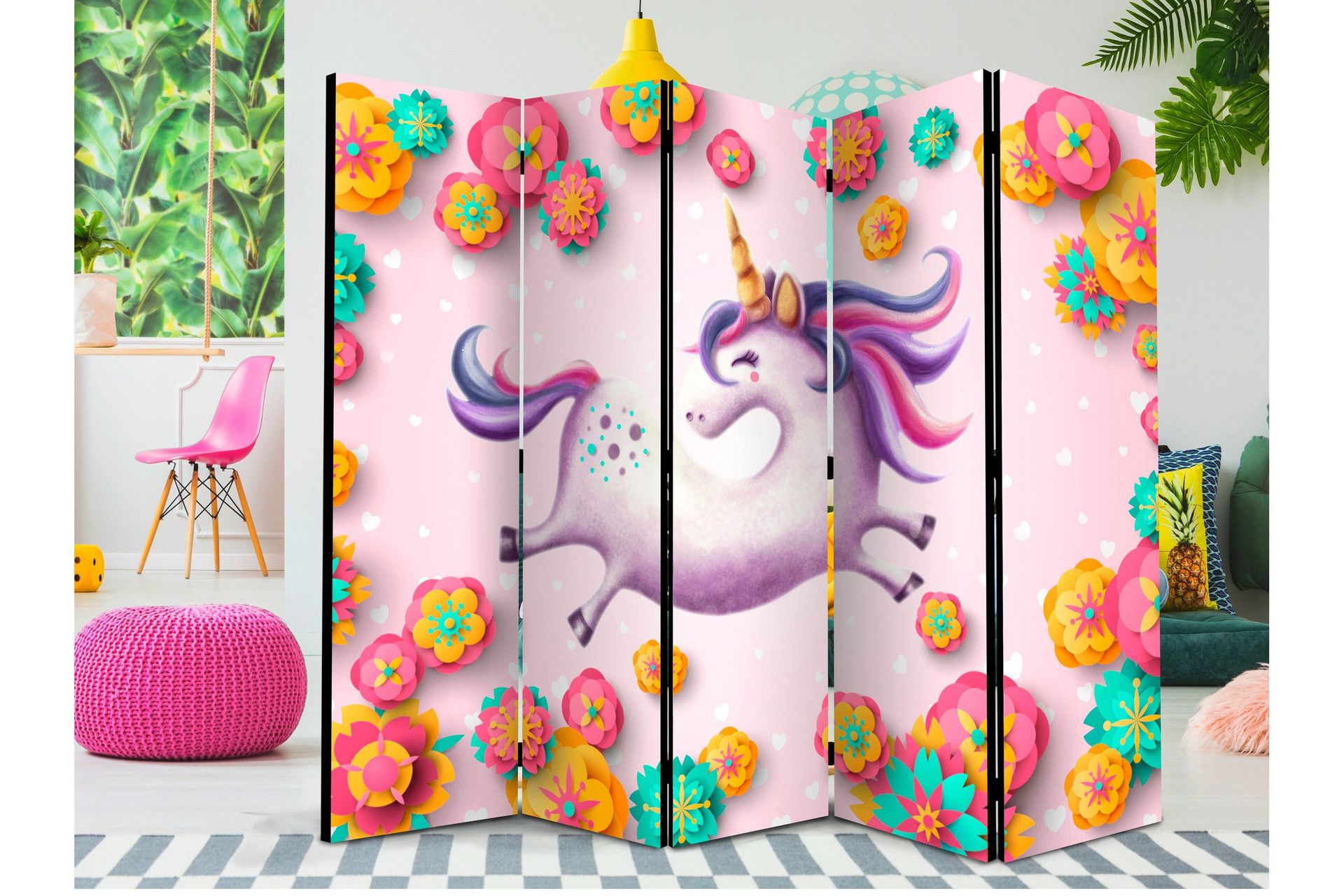 Romdeler Lithe Unicorn II 222x517 cm - Artgeist sp. z o. o.