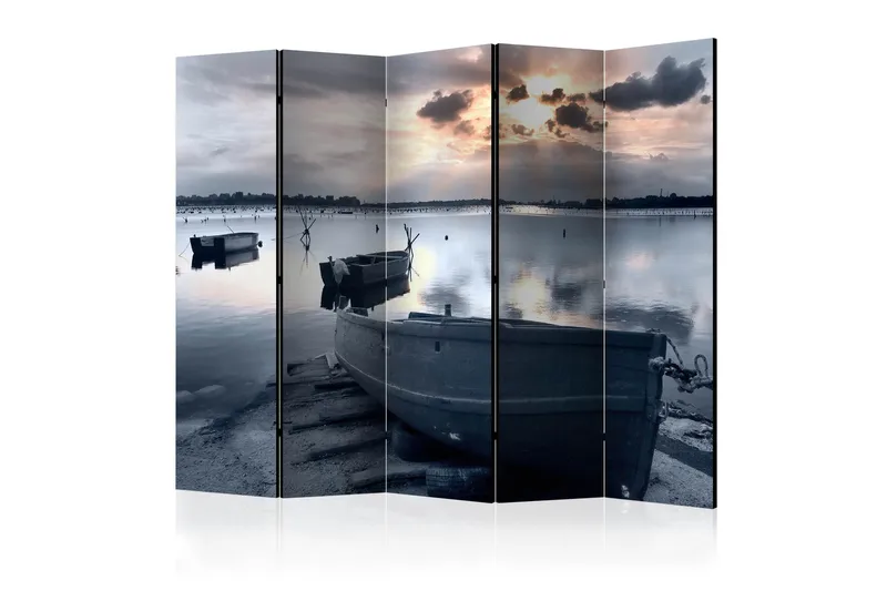 Romdeler - Little port boats II 225x172, Artgeist sp. z o. o.