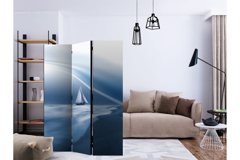 Romdeler Lonely Sail Drifting - Artgeist sp. z o. o. - Innredning - Romdelere - Bretteskjerm