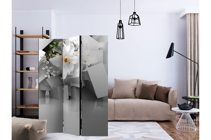 Romdeler - Lost in Chaos 135x172 - Artgeist sp. z o. o. - Innredning - Romdelere - Bretteskjerm