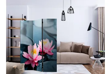 Romdeler - Lotus blomstrer 135x172 - Artgeist sp. z o. o. - Innredning - Romdelere - Bretteskjerm