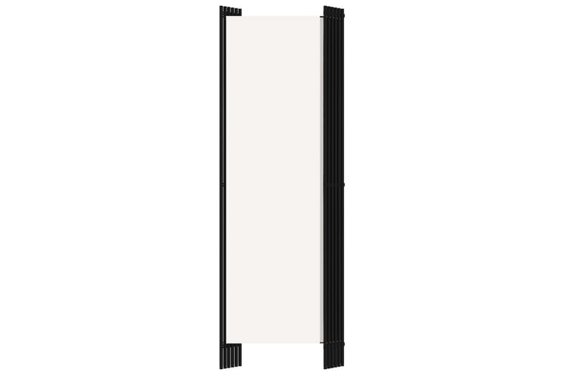 Romdeler med 6 paneler hvit 300x180 cm - Innredning - Romdelere - Bretteskjerm
