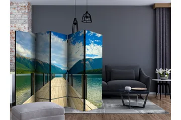 Romdeler - Mountain lake bridge II 225x172 - Artgeist sp. z o. o. - Innredning - Romdelere - Bretteskjerm
