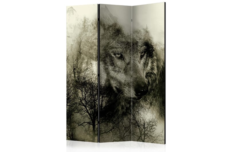 Romdeler Mountain Predator Beige - Artgeist sp. z o. o. - Innredning - Romdelere - Bretteskjerm