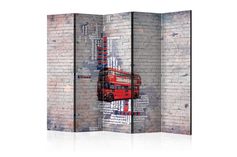 Romdeler - My London ... II 225x172 - Artgeist sp. z o. o. - Innredning - Romdelere - Bretteskjerm