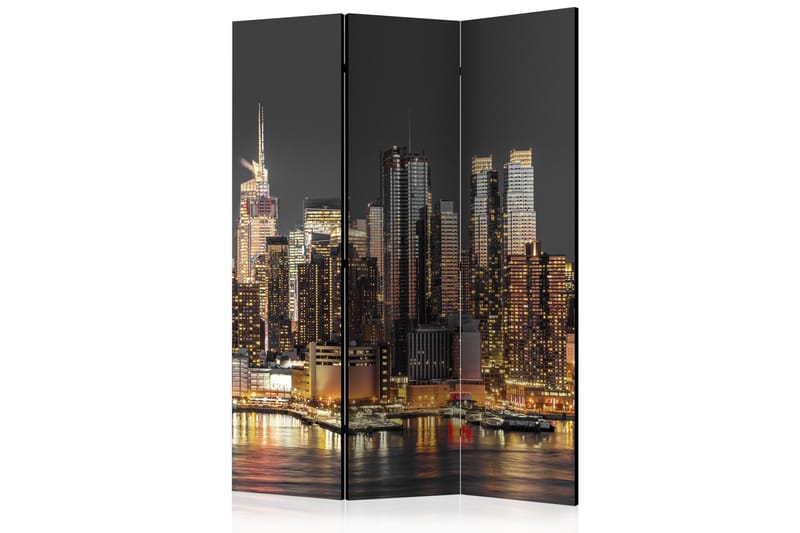 Romdeler New York At Twilight 135x172 - Artgeist sp. z o. o. - Innredning - Romdelere - Bretteskjerm