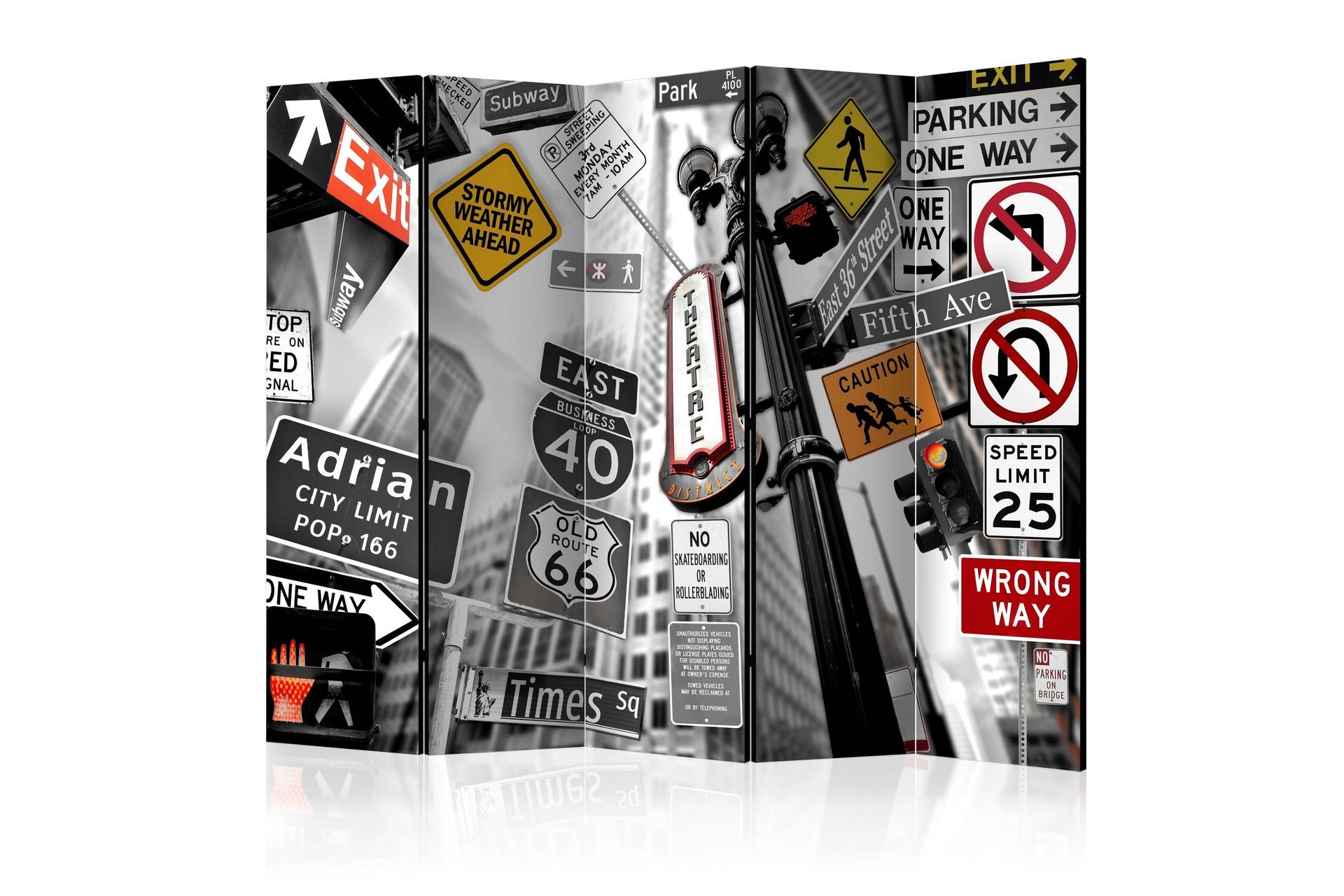 Romdeler New York Signs II - Artgeist sp. z o. o.