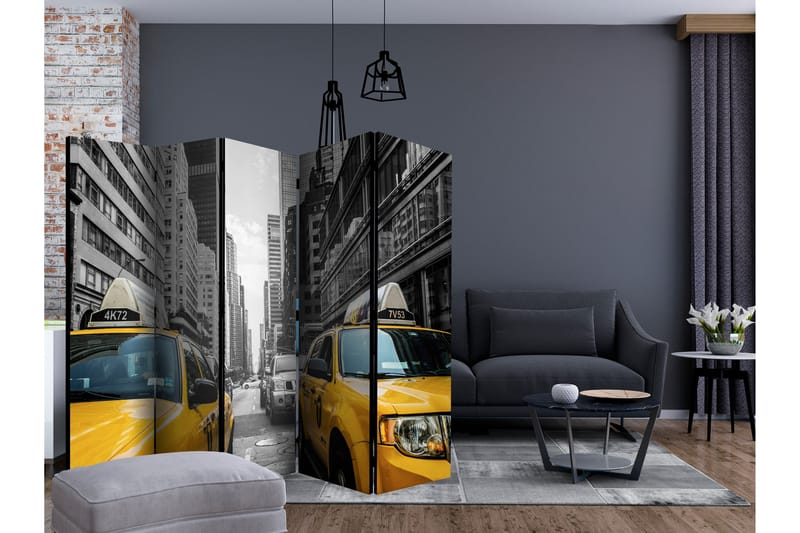 Romdeler - New York taxi II 225x172 - Artgeist sp. z o. o. - Innredning - Romdelere - Bretteskjerm