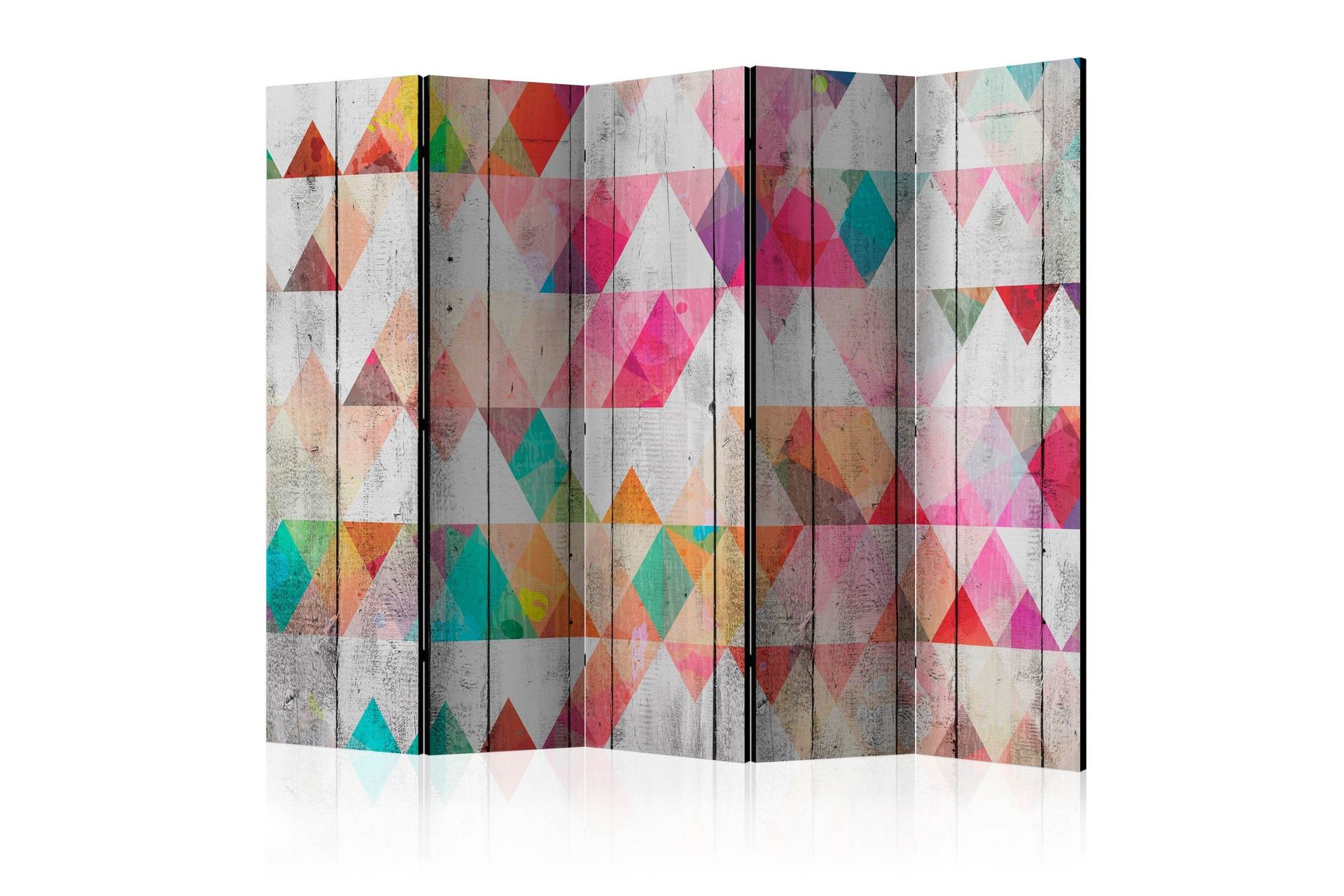 Romdeler - Rainbow Triangles II 225x172 - Artgeist sp. z o. o.