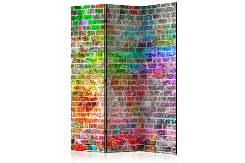 Romdeler - Rainbow Wall 135x172 - Artgeist sp. z o. o. - Bretteskjerm - Romdelere