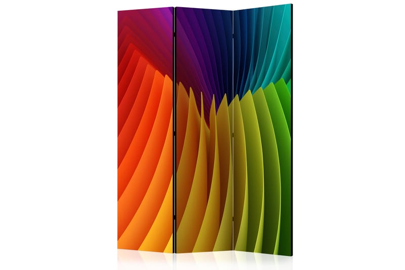 Romdeler Rainbow Wave 135x172 - Artgeist sp. z o. o. - Innredning - Romdelere - Bretteskjerm