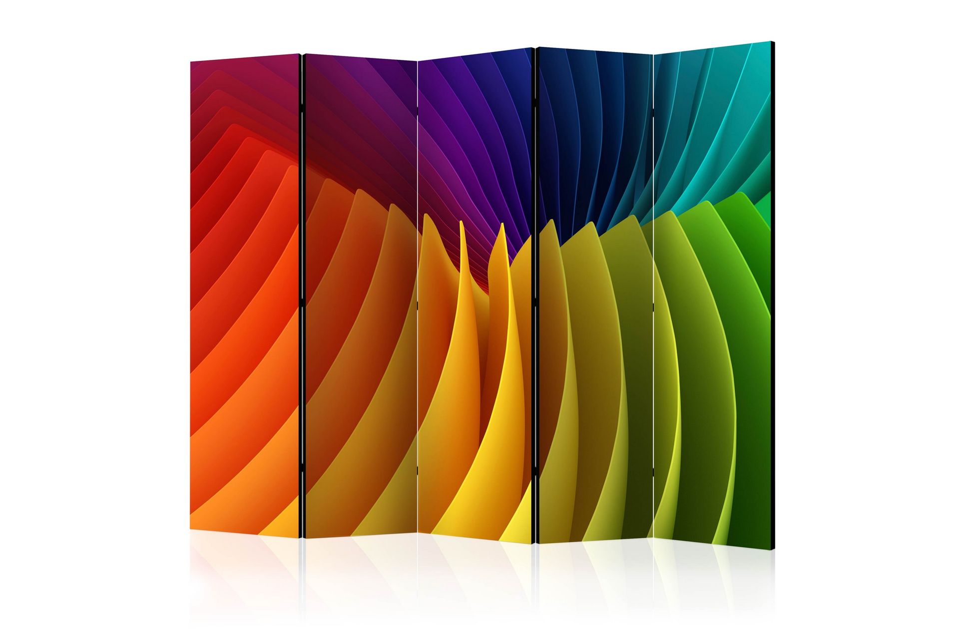 Romdeler Rainbow Wave 225x172 - Artgeist sp. z o. o. - Innredning - Romdelere - Bretteskjerm