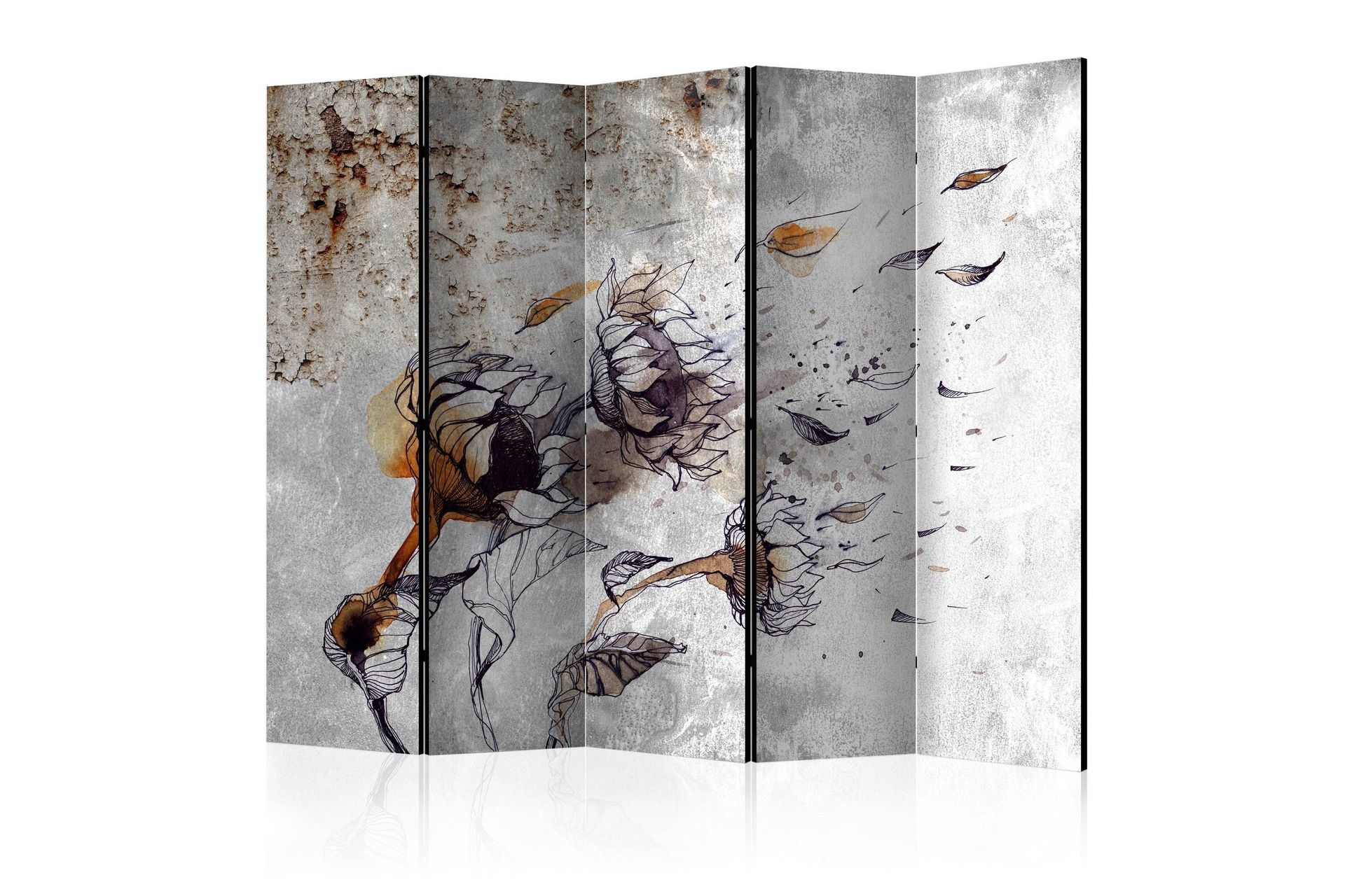 Romdeler - Recall sunflowers II 225x172 - Artgeist sp. z o. o.