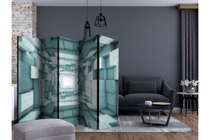 Romdeler - Rektangulær March II II 225x172 - Artgeist sp. z o. o. - Innredning - Romdelere - Bretteskjerm