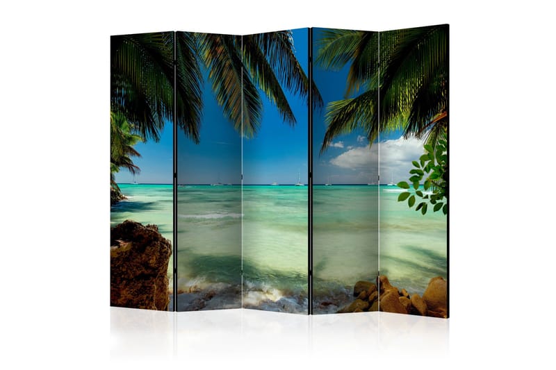 Romdeler - Relaxing on the beach II 225x172 - Artgeist sp. z o. o. - Innredning - Romdelere - Bretteskjerm