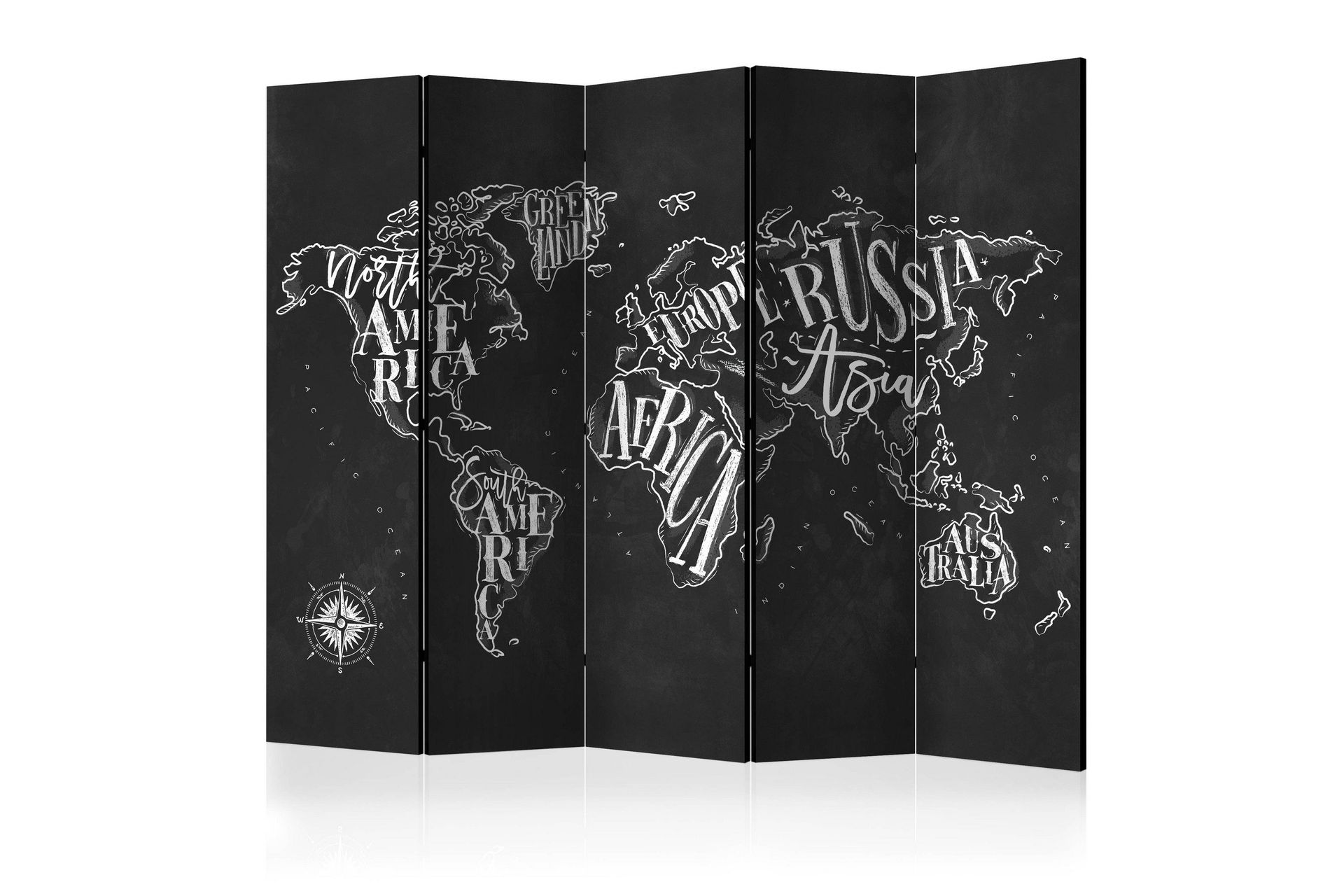 Romdeler - Retro Continents II 225x172 - Artgeist sp. z o. o.