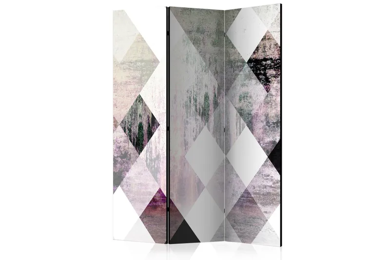 Romdeler Rhombic Chessboard Pink, Artgeist sp. z o. o.