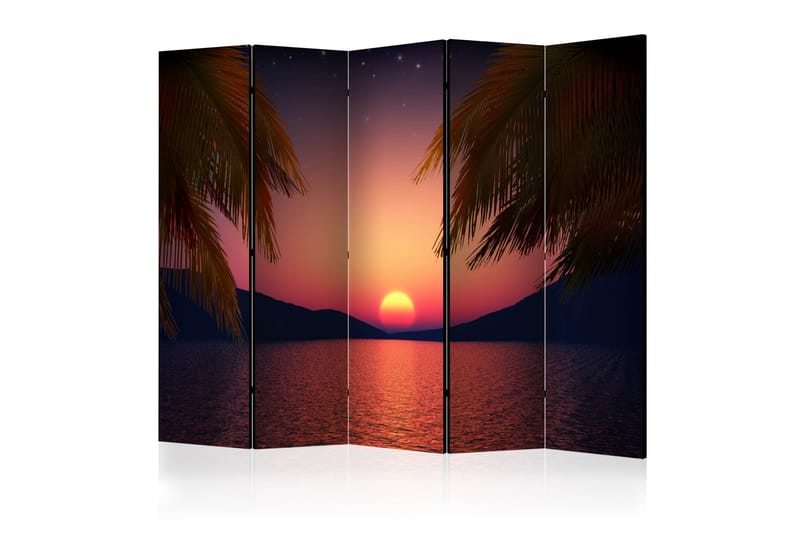 Romdeler - Romantic evening on the beach II 225x172 - Artgeist sp. z o. o. - Innredning - Romdelere - Bretteskjerm