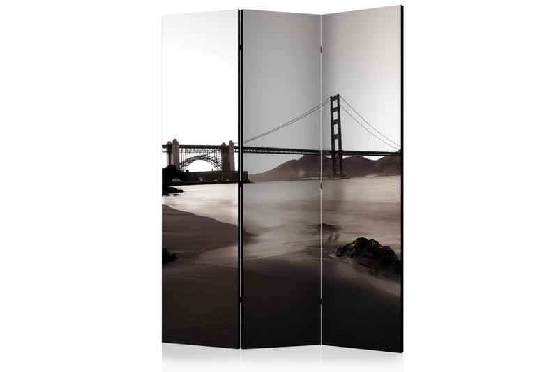 Romdeler - San Francisco: Golden Gate Bridge 135x172 - Artgeist sp. z o. o. - Innredning - Romdelere - Bretteskjerm