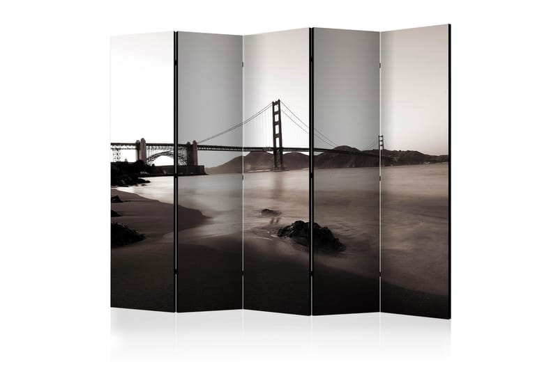 Romdeler - San Francisco: Golden Gate Bridge 225x172 - Artgeist sp. z o. o. - Innredning - Romdelere - Bretteskjerm