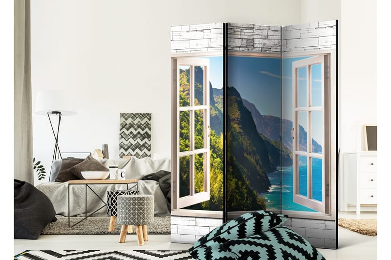 Romdeler Seaside Hills 135x172 - Artgeist sp. z o. o. - Innredning - Romdelere - Bretteskjerm