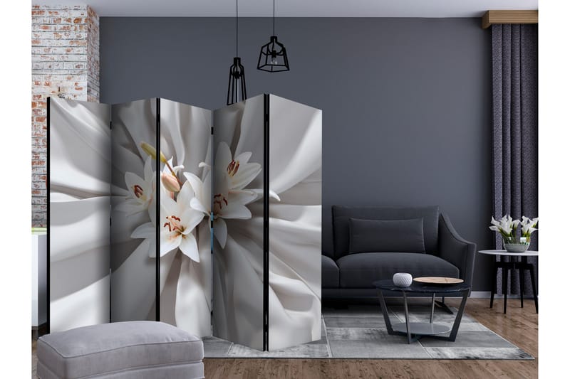 Romdeler - Sensual Lilies II 225x172 - Artgeist sp. z o. o. - Innredning - Romdelere - Bretteskjerm
