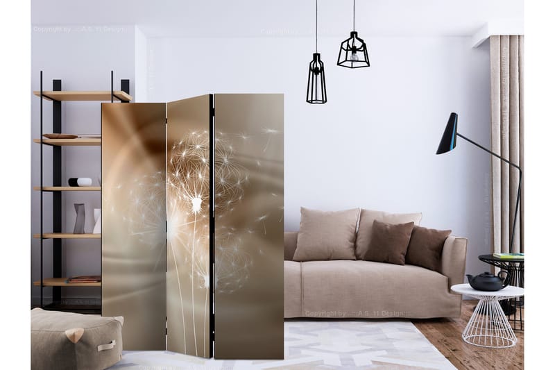 Romdeler - Solar Illusion 135x172 - Artgeist sp. z o. o. - Innredning - Romdelere - Bretteskjerm