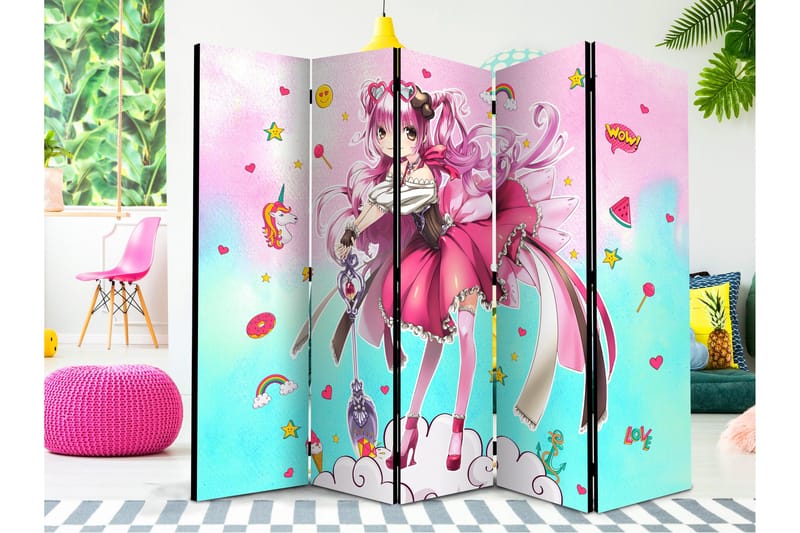 Romdeler Sorceress Miko II 222x517 cm, Artgeist sp. z o. o.