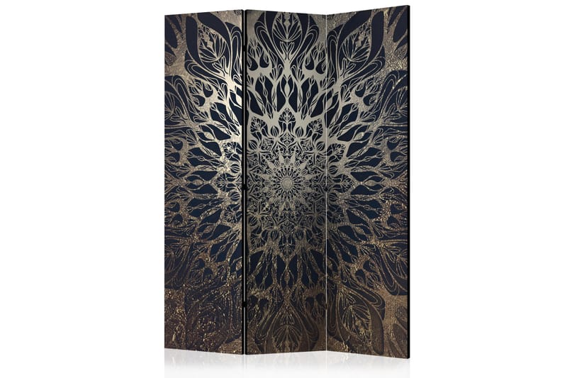 Romdeler Spider Web Brown 135x172 - Artgeist sp. z o. o. - Innredning - Romdelere - Bretteskjerm