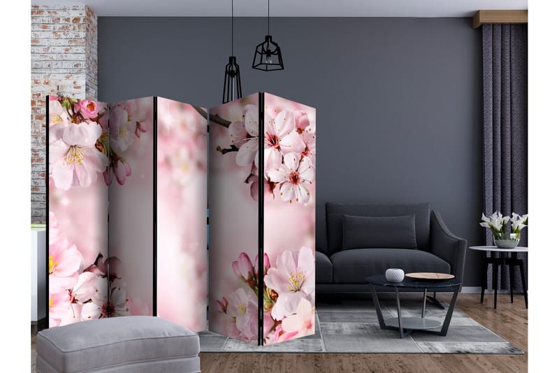Romdeler - Spring Cherry Blossom II 225x172 - Artgeist sp. z o. o. - Innredning - Romdelere - Bretteskjerm
