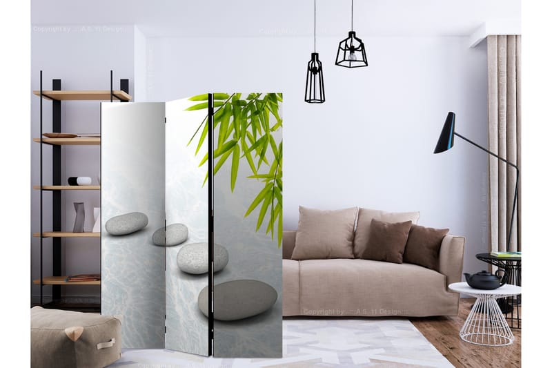 Romdeler - Stoic Calm 135x172 - Artgeist sp. z o. o. - Innredning - Romdelere - Bretteskjerm