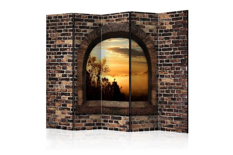 Romdeler - Stony Window Morning Mist II 225x172 - Artgeist sp. z o. o. - Bretteskjerm - Romdelere