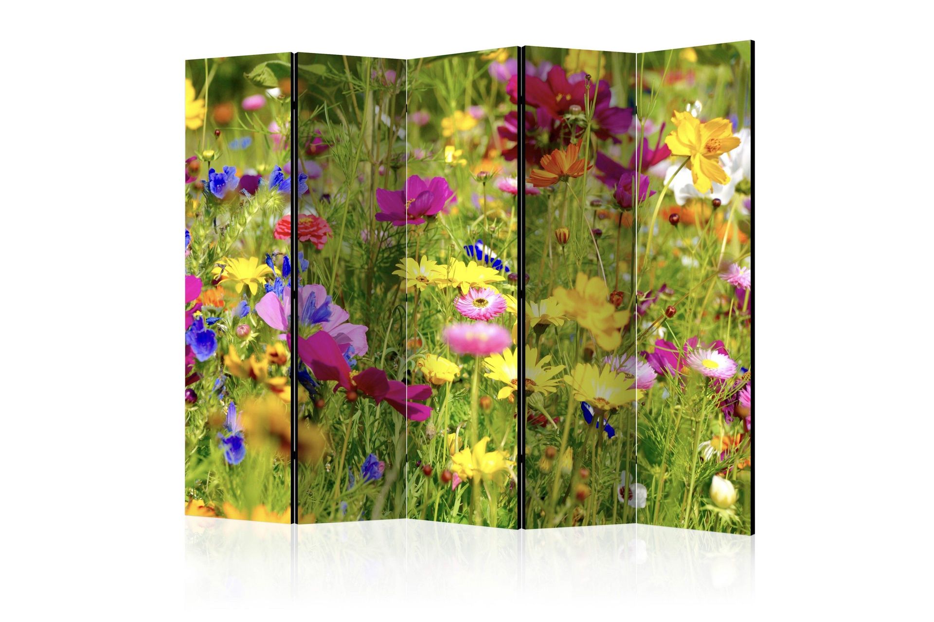 Romdeler Summer Flowers II 222x517 cm - Artgeist sp. z o. o.
