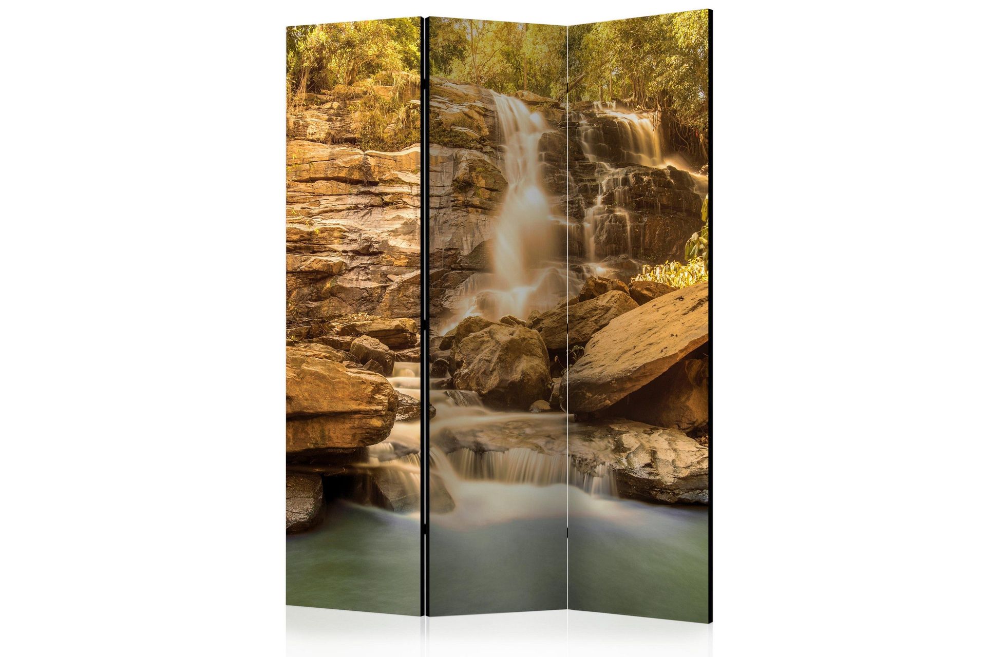 Romdeler - Sunny Waterfall 135x172 - Artgeist sp. z o. o.