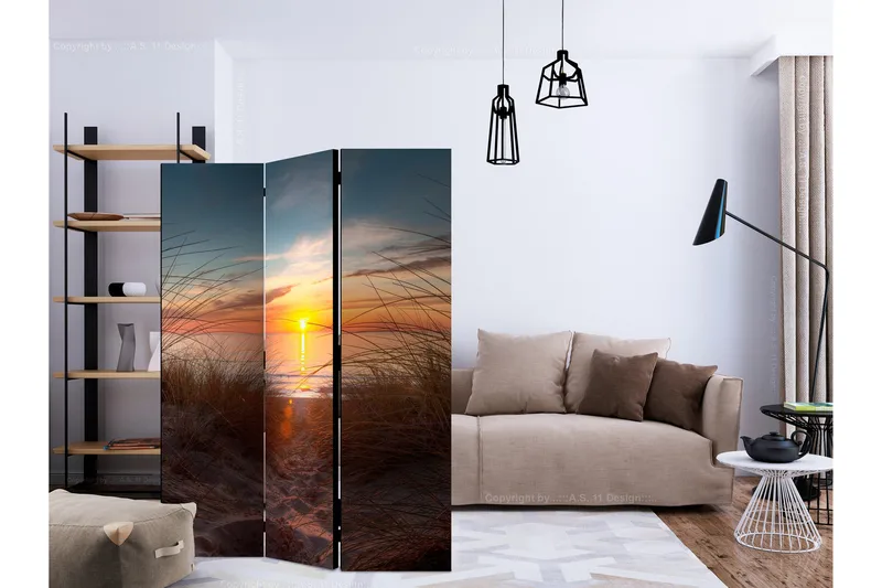 Romdeler Sunset over the Atlantic Ocean - Artgeist sp. z o. o. - Innredning - Romdelere - Bretteskjerm
