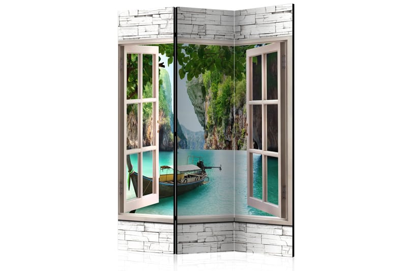 Romdeler Thai Paradise 135x172 - Artgeist sp. z o. o. - Innredning - Romdelere - Bretteskjerm