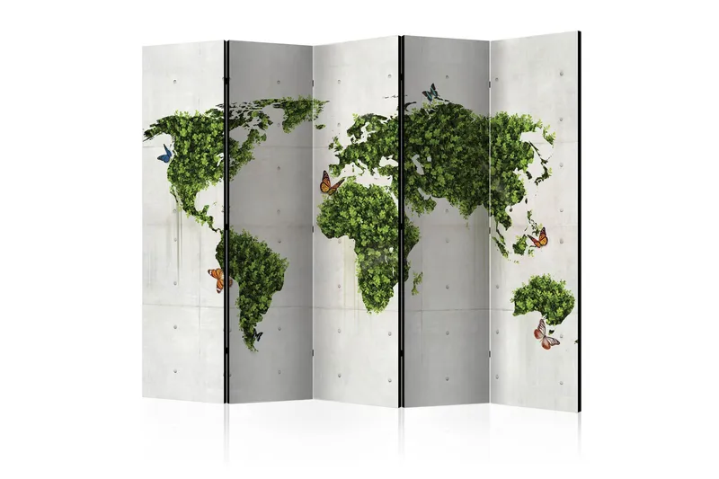 Romdeler - The butterfly garden II 225x172, Artgeist sp. z o. o.