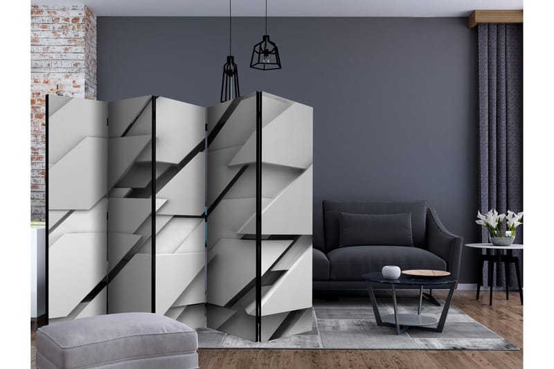 Romdeler - The Edge of Grey II 225x172 - Artgeist sp. z o. o. - Innredning - Romdelere - Bretteskjerm