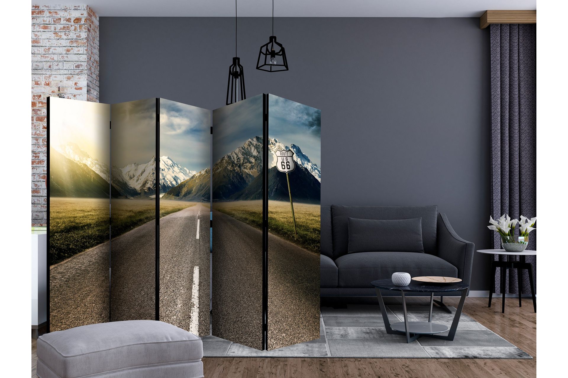 Romdeler The Long Road II - Artgeist sp. z o. o. - Innredning - Romdelere - Bretteskjerm