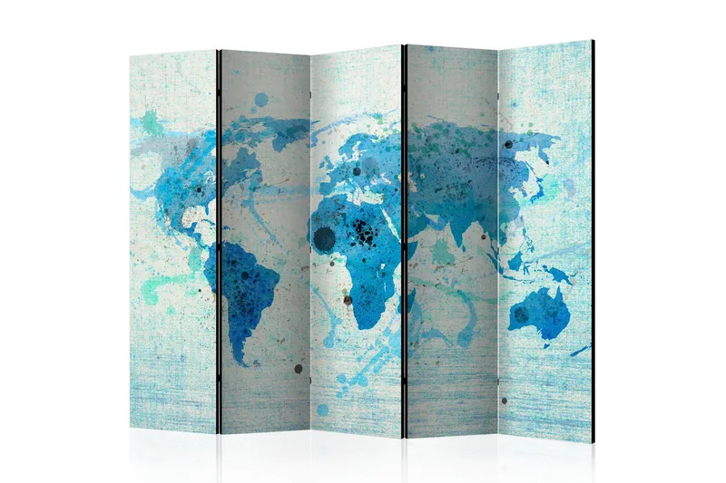 Romdeler - The World map II 225x, Artgeist sp. z o. o.